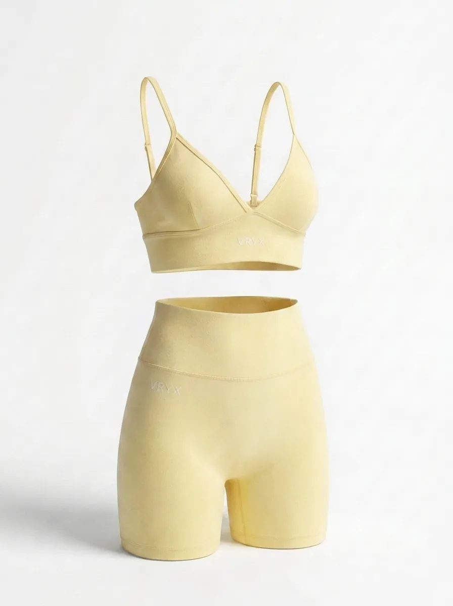 Set Lemon — bra and shorts